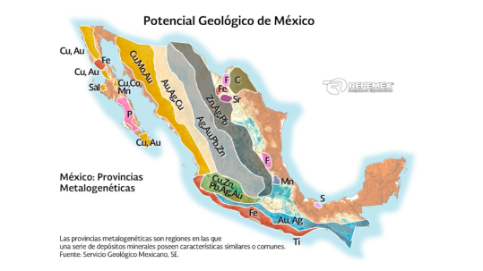 Principales minerales en México (7)