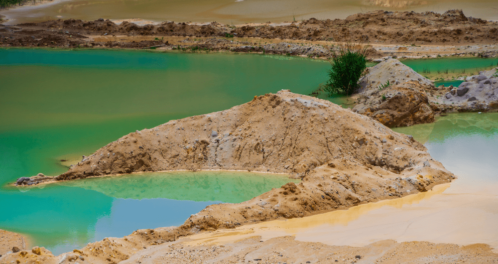 contaminación agua por mineria